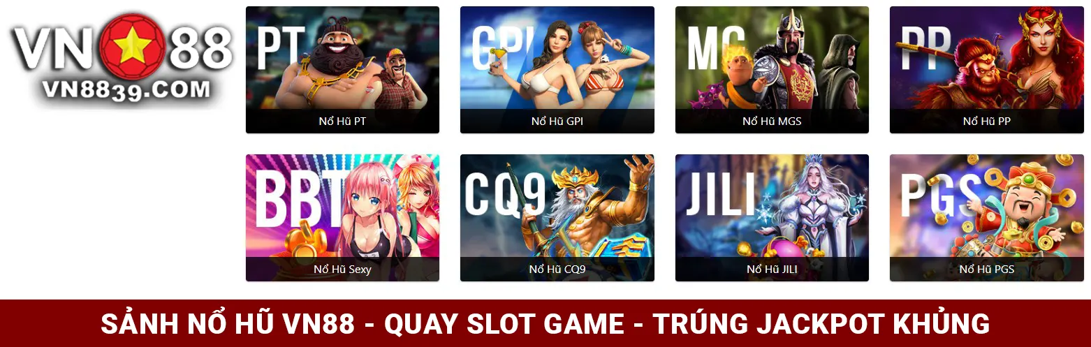 Banner sảnh Nổ hũ VN88