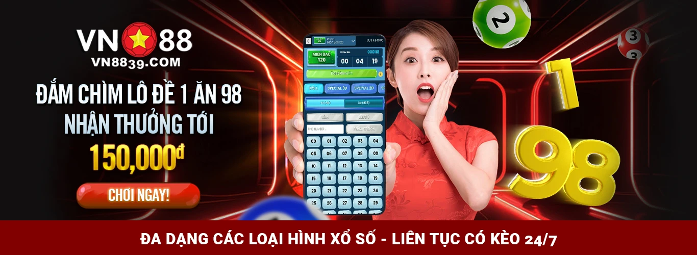 Đa dạng các loại hình xổ số - Liên tục có kèo 24/7